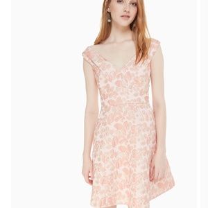 Kate Spade Mettalic Jacquard dress size